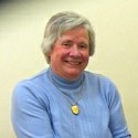 Hilary Kirkcaldie, President of East Devon Beekeepers